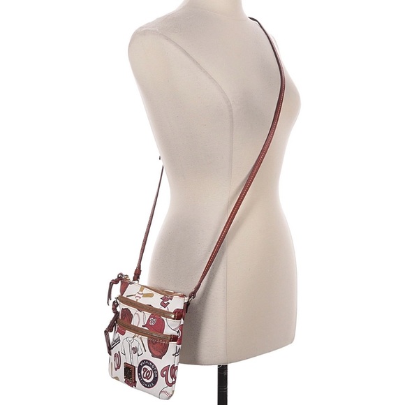 Dooney & Bourke Washington Nationals baseball MLB Crossbody bag - Picture 2 of 11
